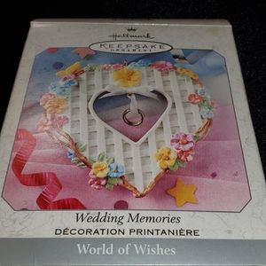 1999 Porcelain Hallmark Keepsake Ornament